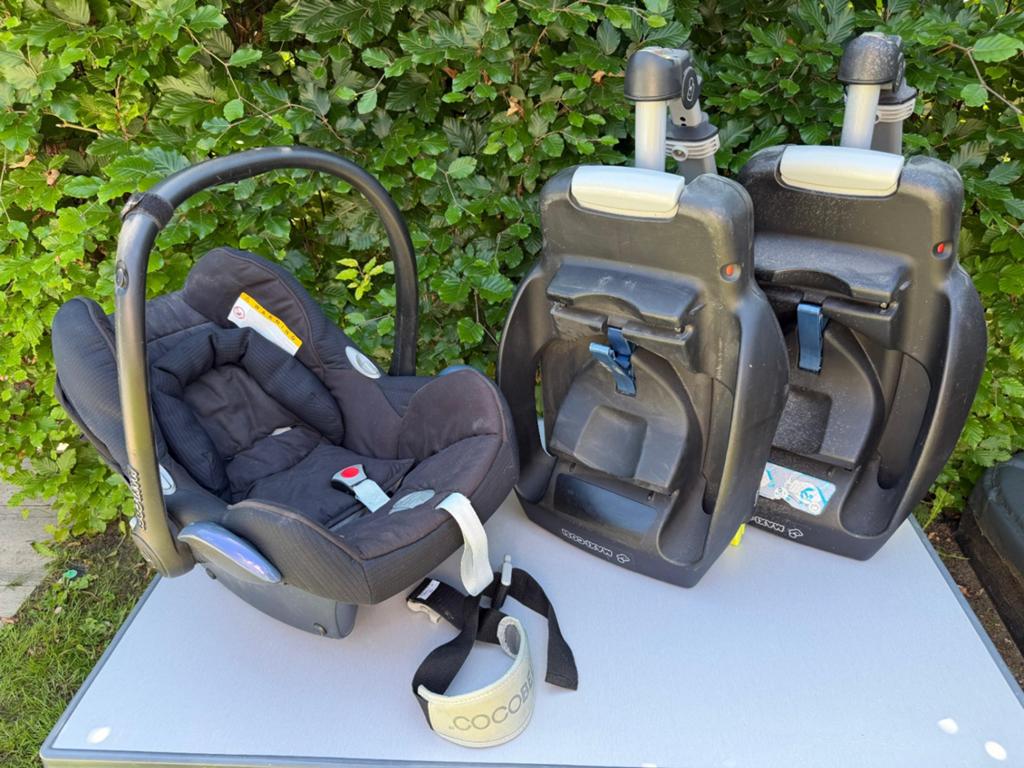 Maxi Cosi met 2x Easyfix en Cocobelt, Ophalen, 0 t/m 13 kg, Maxi-Cosi, Isofix