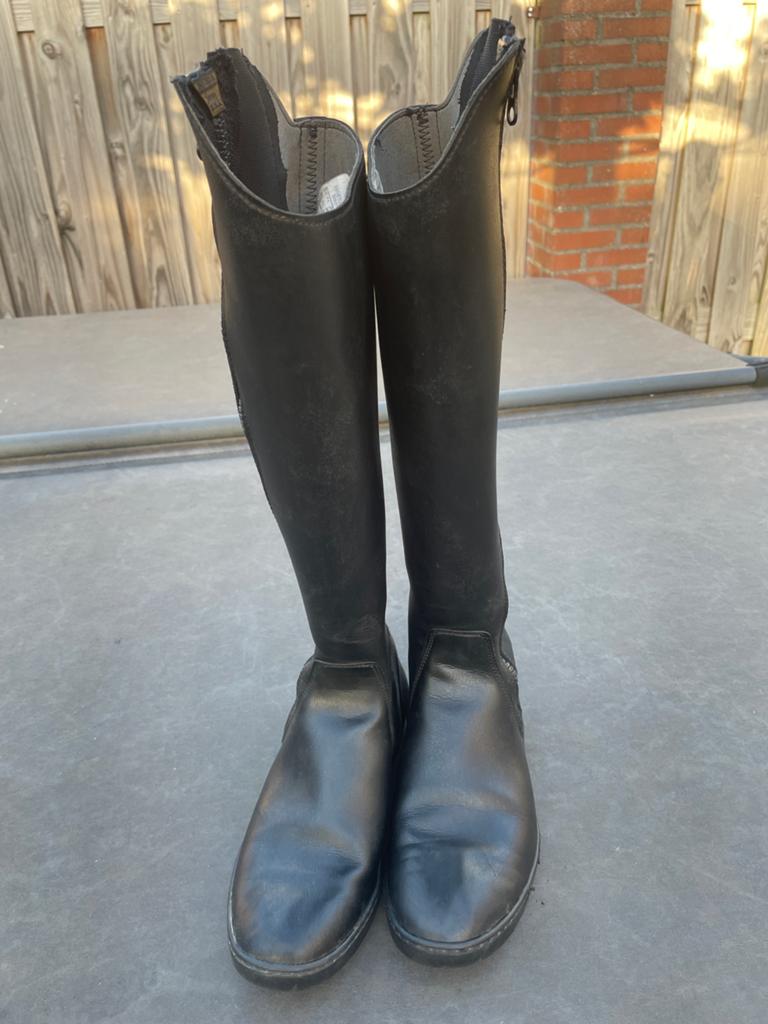 Paardrijlaarzen maat 40 - kunstleer, Dieren en Toebehoren, Paardrijkleding, Ophalen of Verzenden, Zo goed als nieuw, Dressuur