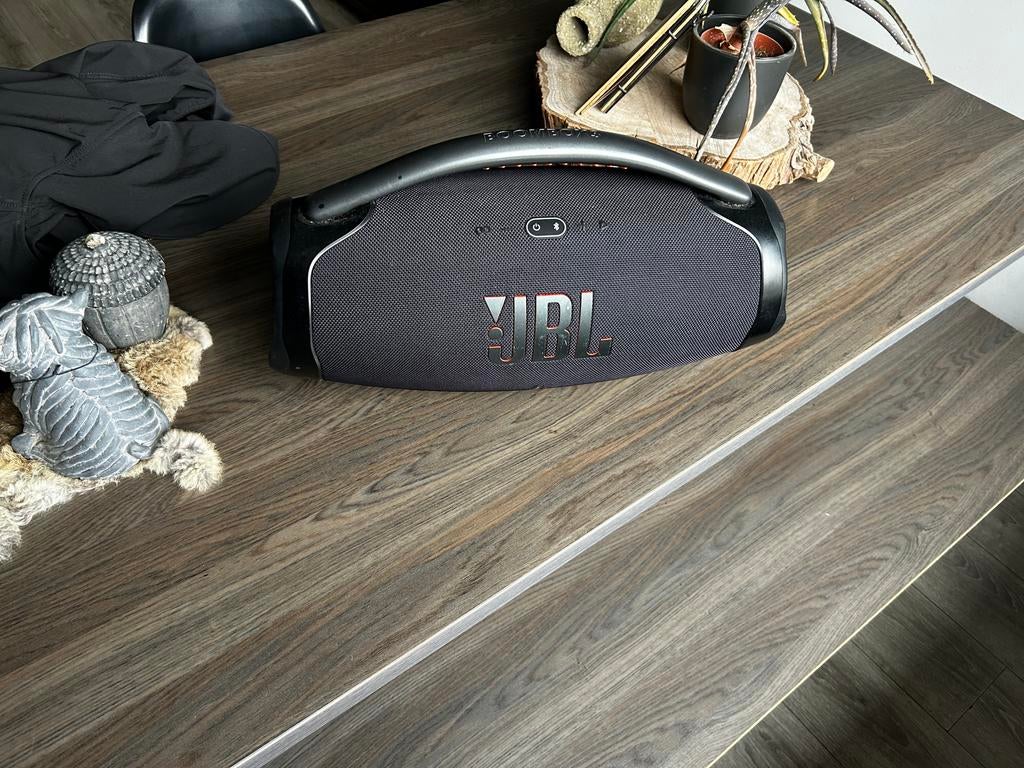 JBL Boombox 3 Draagbare Bluetooth Speaker Zwart, JBL, Overige typen, Ophalen of Verzenden, Zo goed als nieuw
