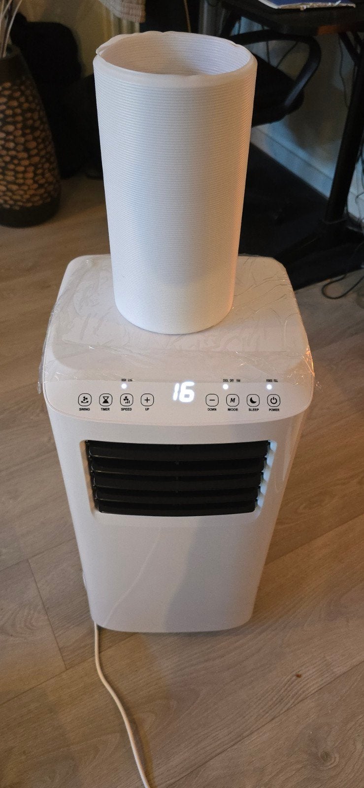 Nieuwe Tronic 7000BTU Mobiele Airco met Afstandsbediening, Witgoed en Apparatuur, Ophalen, 2 snelheden, Timer, Nieuw