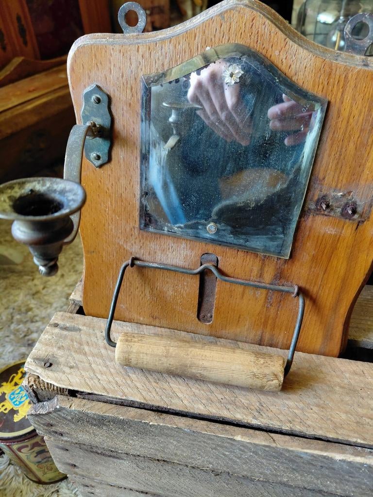 Antieke WC rolhouder., Ophalen of Verzenden