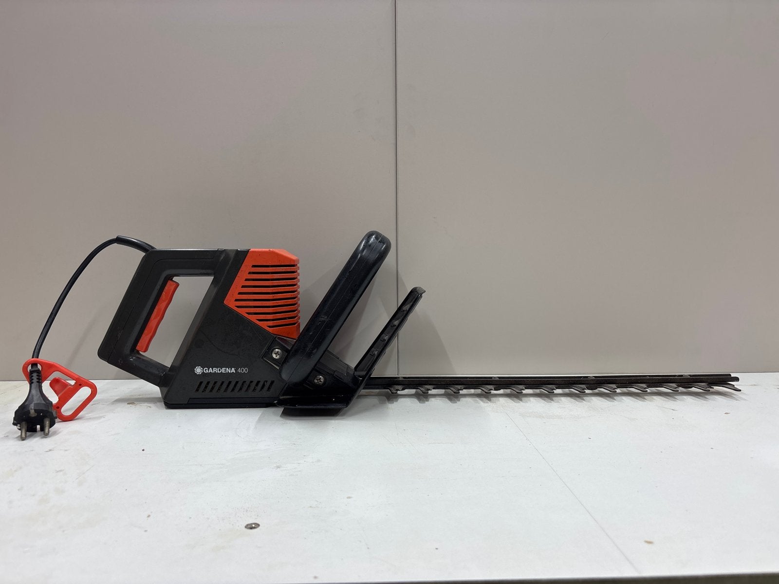Gardena 400 heggenschaar - 40 cm meslengte, Ophalen of Verzenden, Gebruikt, Elektrisch