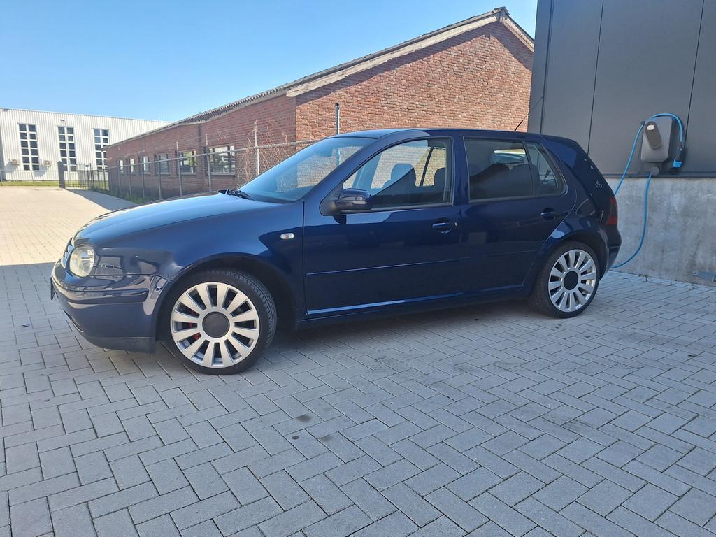 Golf GTI 1.8 20V Turbo 110KW, 1999 Blauw., Stof, 4 cilinders, 150 pk, Blauw