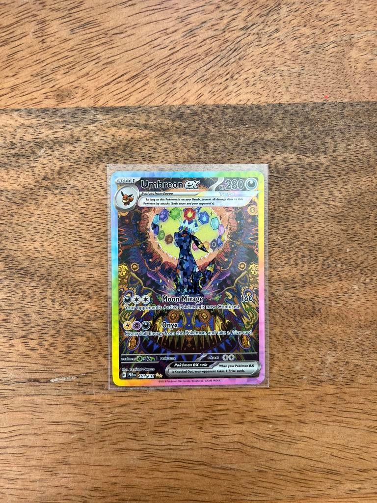 Umbreon EX Prismatic Evolutions, Ophalen, Zo goed als nieuw