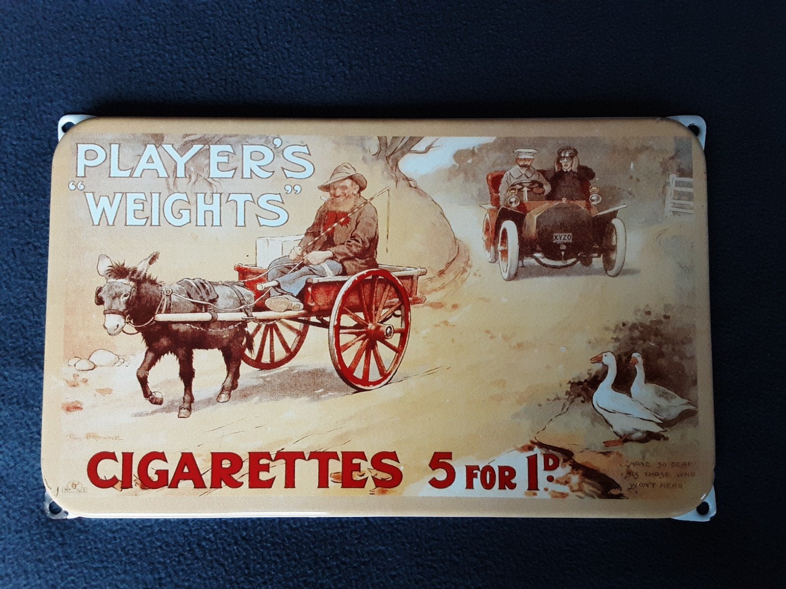 EMAILE , JOHN PLAYER & SONS., Verzamelen, Blikken, Ophalen of Verzenden, Zo goed als nieuw, Overige