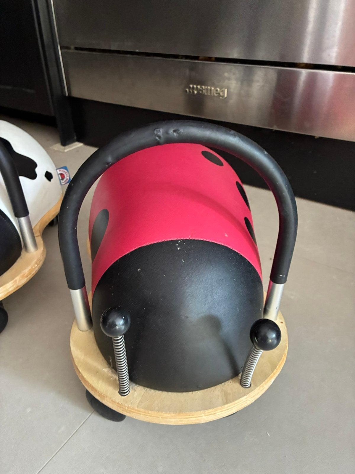 Wheelybugg loopauto, Ophalen, Gebruikt