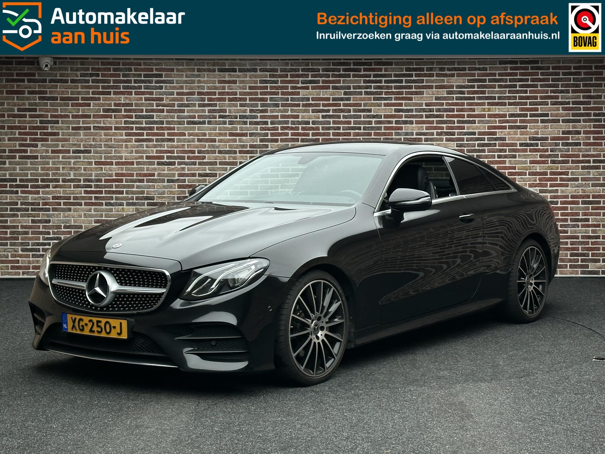 Mercedes-Benz E-klasse Coupé 200 Premium Plus AMG Pakket Me, Auto's, Automaat, Dealer onderhouden, 4 cilinders, 4 stoelen