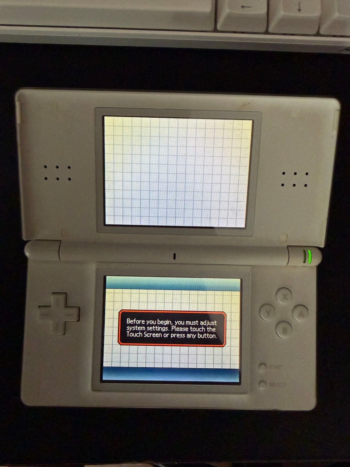 Nintendo DS Lite, Spelcomputers en Games, Ophalen of Verzenden, Gebruikt, Wit, DS Lite