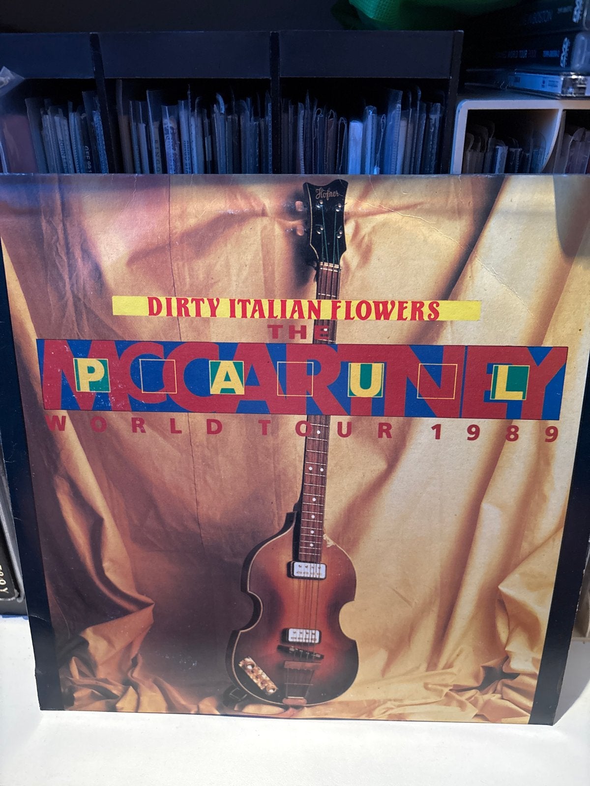 Paul McCartney - Dirty Italian Flowers World Tour 1989 (2LP), Gebruikt, 1980 - 1989, Ophalen of Verzenden, Dubbel-LP