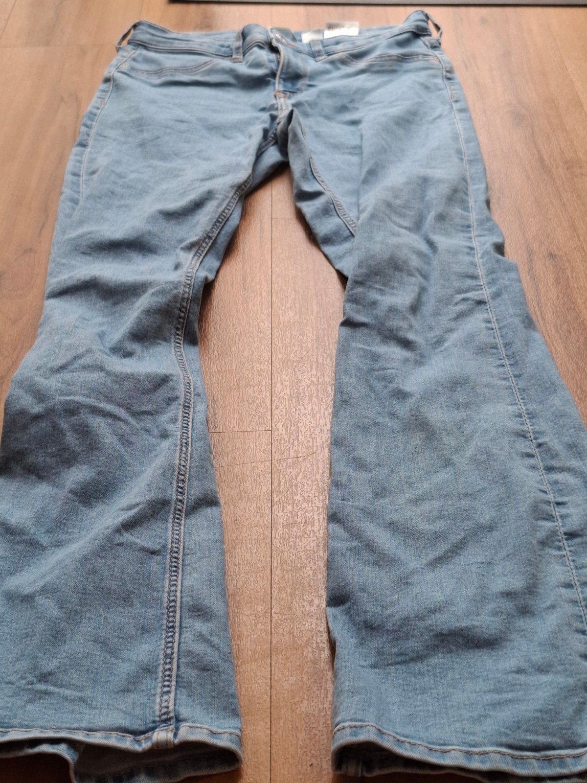 H&M flared jeans maat 152, Broek, Gebruikt, Meisje, H&M
