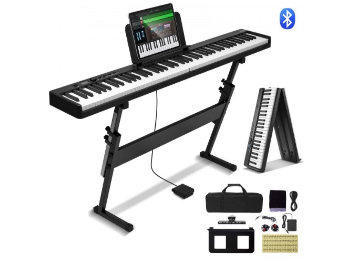 NEW! Foldable Keyboard - Vevor 88 keys met standaard, Overige merken, 88 toetsen, Nieuw, Ophalen of Verzenden