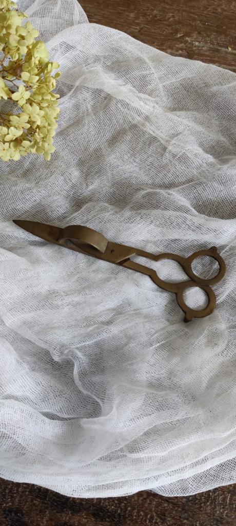 Antieke messing kaarsensnuiter (19e eeuw)., Ophalen of Verzenden, Koper of Brons