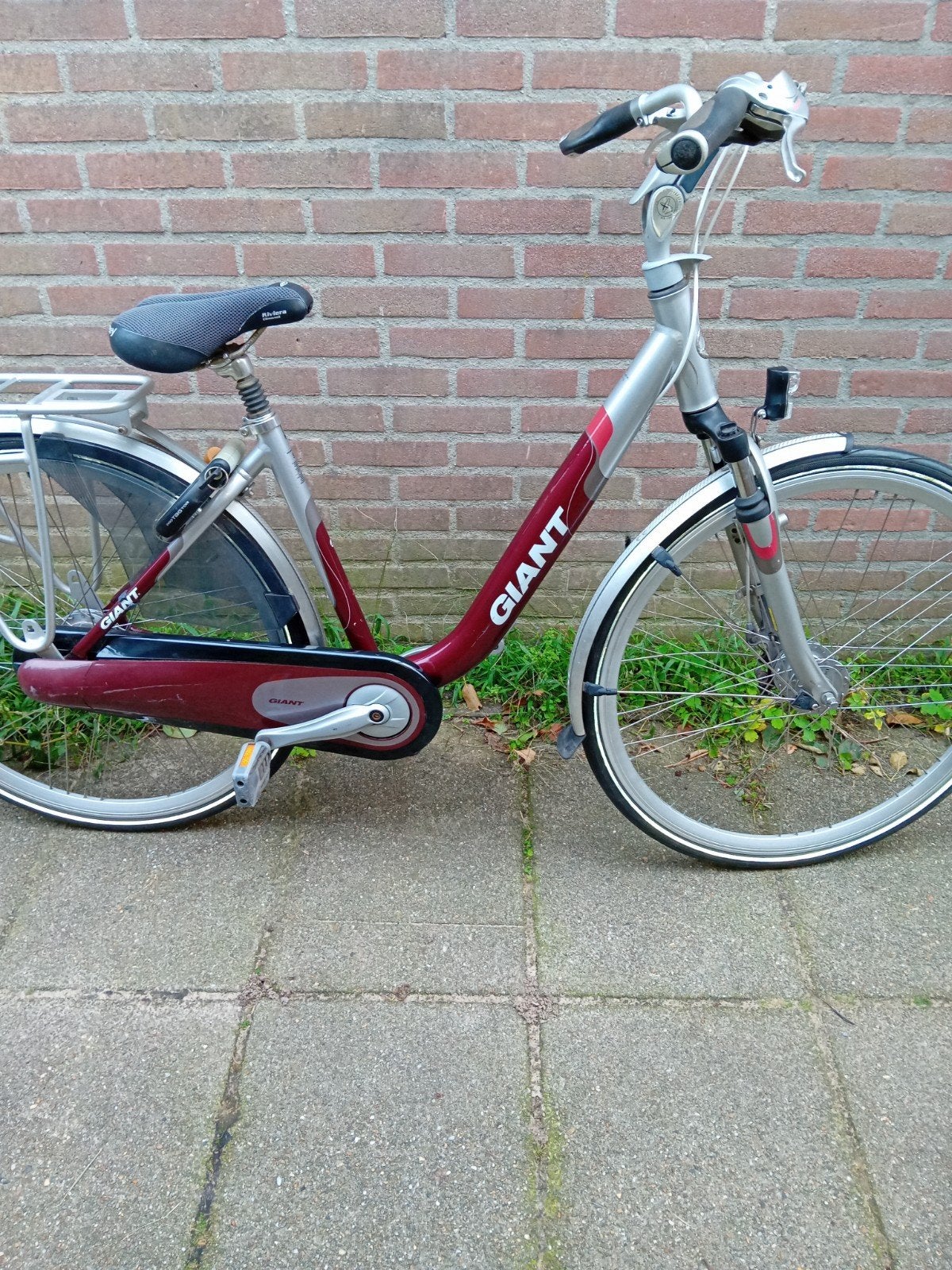 lage damesfiets giant frame maat 45 cm, Fietsen en Brommers, Fietsen | Dames | Damesfietsen, Ophalen, Gebruikt, Versnellingen