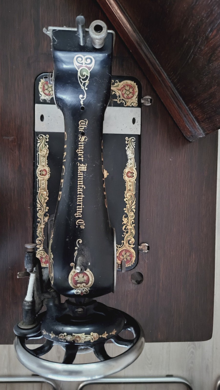 Antieke Singer Naaimachine uit 1937 - Werkend, Antiek en Kunst, Ophalen
