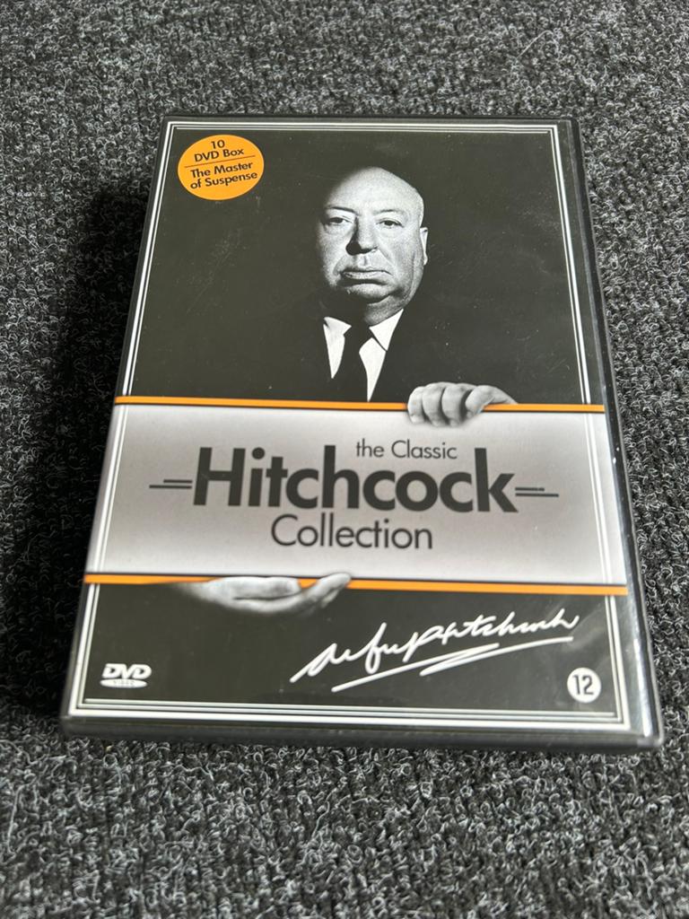 The classic hitchcock collection dvd box, Vanaf 12 jaar, Ophalen of Verzenden, Gebruikt, Actie en Avontuur