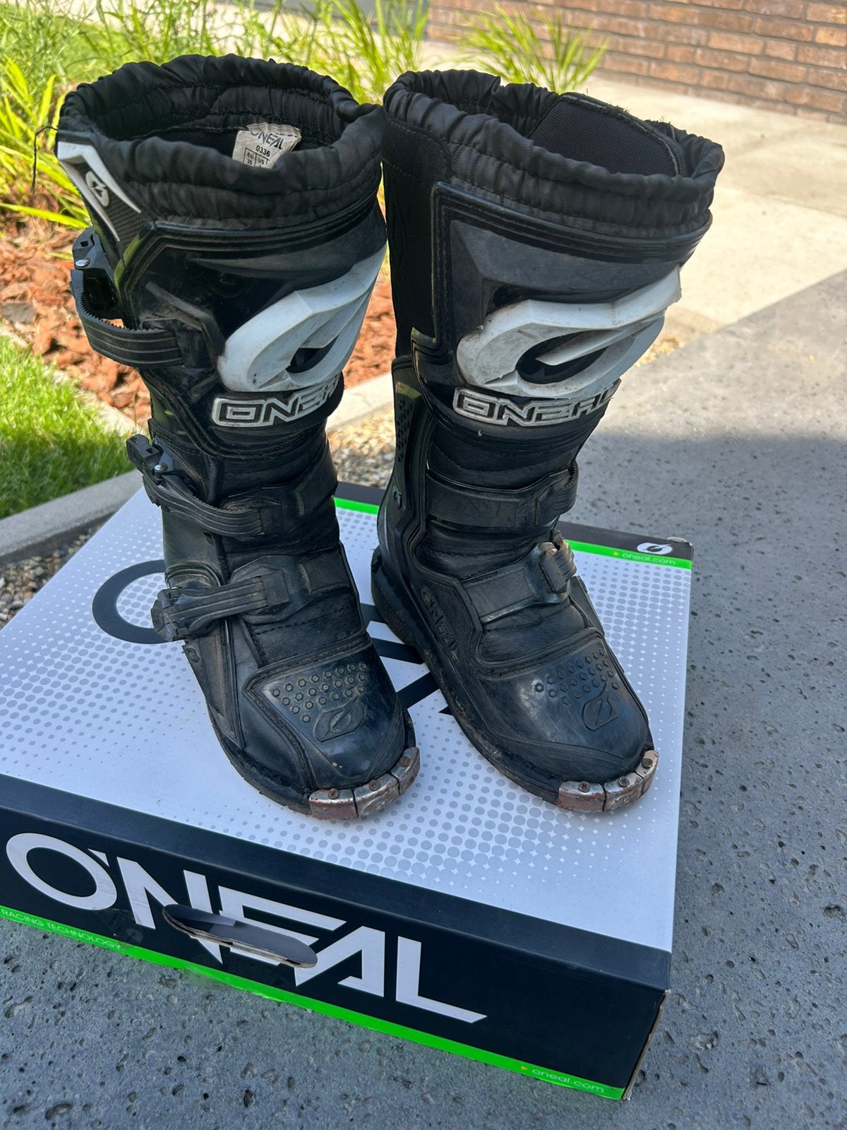 Crosslaarzen maat 35 merk O’Neal, Motoren, Kleding | Motorkleding, Verzenden, Tweedehands, Laarzen