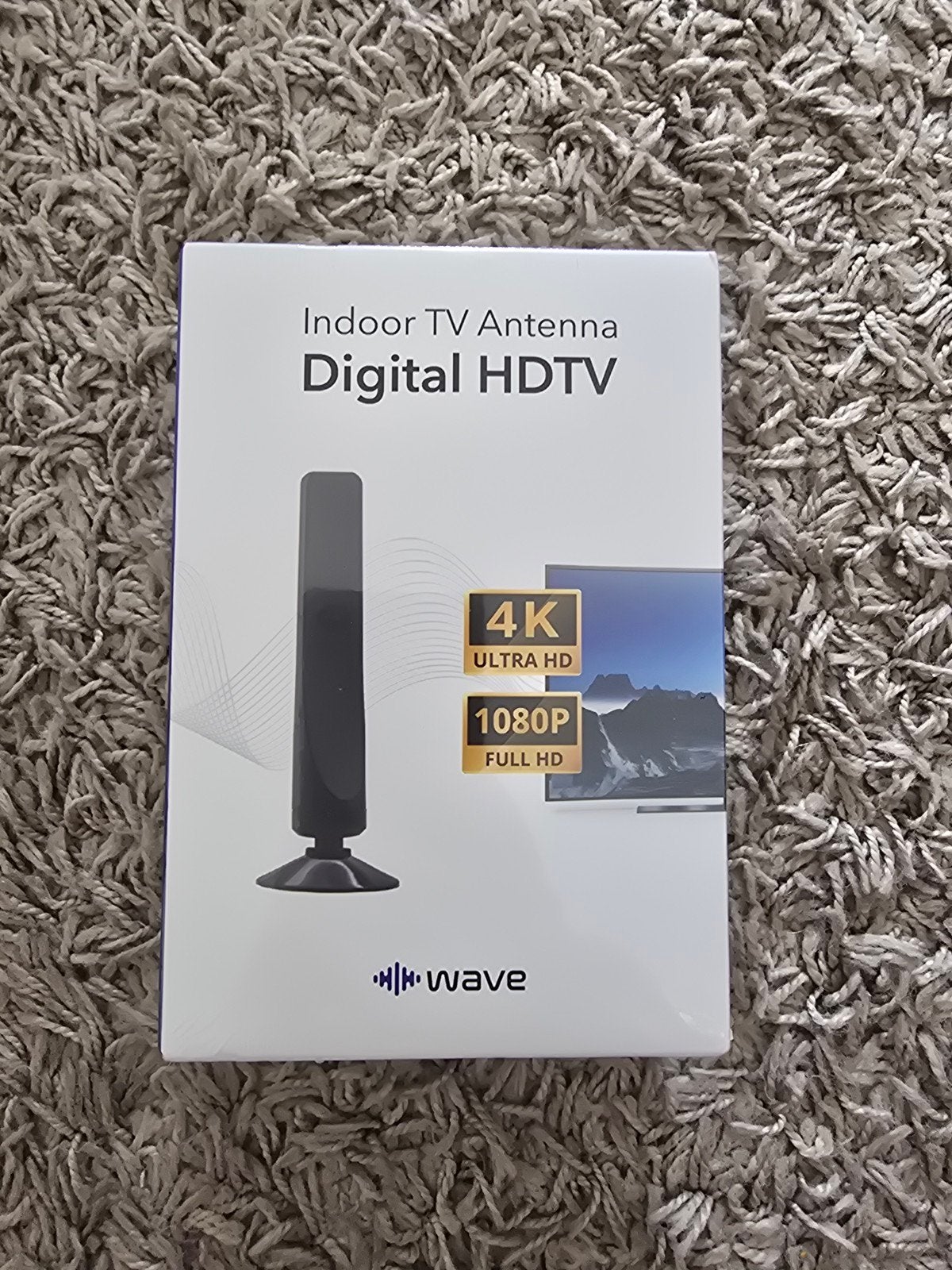 Wave Indoor TV Antenne Digitale HDTV 4K/1080P, Ophalen of Verzenden, Nieuw, (Schotel)antenne, Overige merken