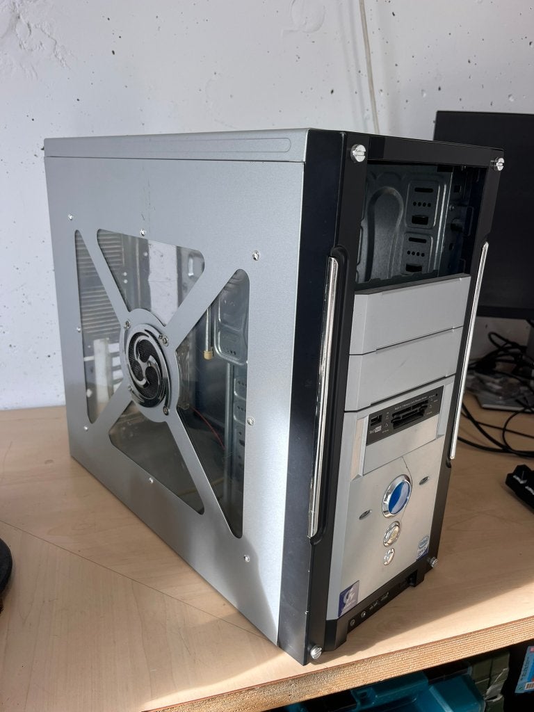 Vintage Retro PC behuizing, Computers en Software, Ophalen of Verzenden, Gebruikt