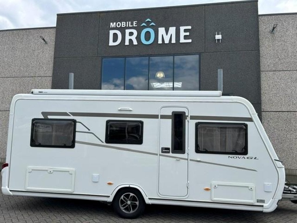 Eriba Nova GL 485 FULL OPTIONS, Caravans en Kamperen, Rondzit, Schokbreker, Bedrijf, Overige typen
