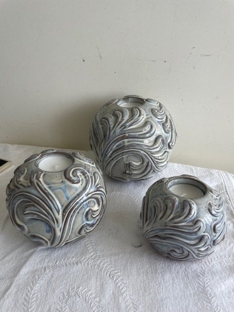 3 Leuke Waxine Houders, Ophalen of Verzenden, Zo goed als nieuw, Overige materialen