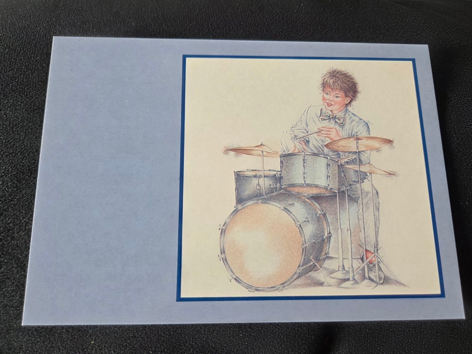 Ansichtkaart Spaarbankkalender 1988 - Kind en Muziek, Verzenden, 1980 tot heden, Ongelopen, Kinderen