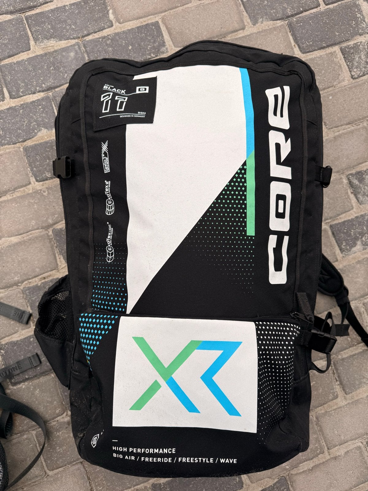 Core XR8 11m & Sensor S3 Pro bar, Watersport en Boten, Kitesurfen, Gebruikt, Kitesurf-set, Geen board, 11 m²
