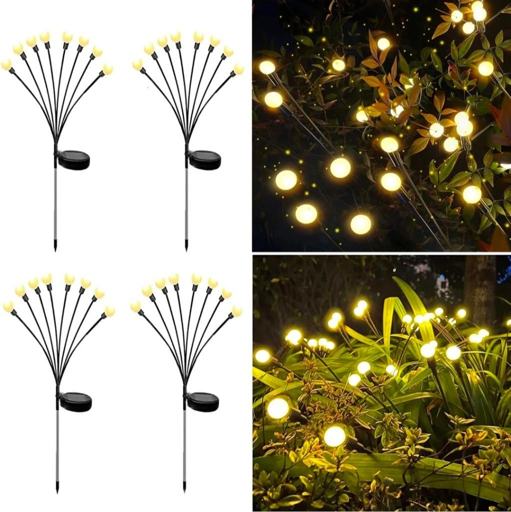 Solar verlichting, Tuin en Terras, Zonne-energie, Kunststof, Minder dan 50 watt, Staande lamp