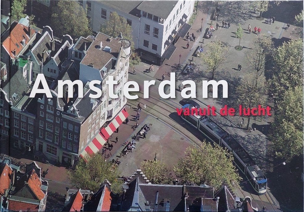 Amsterdam vanuit de lucht (z.g.a.n.), 20e eeuw of later, Hans Bron & Allard Jolles, Ophalen of Verzenden, Zo goed als nieuw