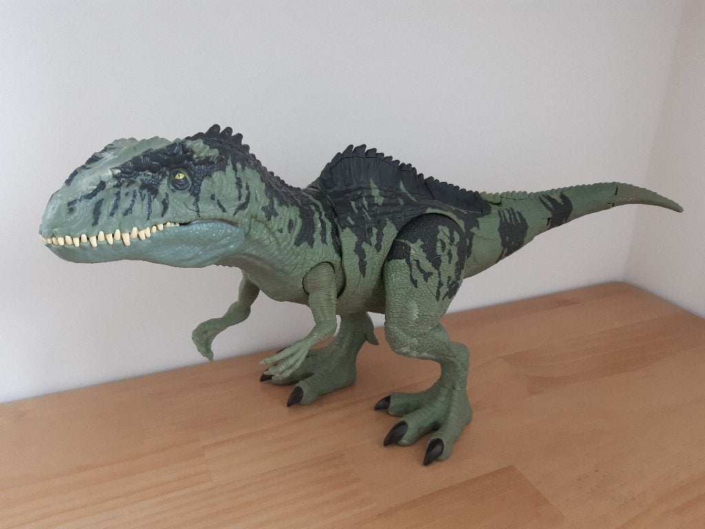 Jurassic World Dominion Giganotosaurus (elektrisch), Ophalen of Verzenden, Zo goed als nieuw