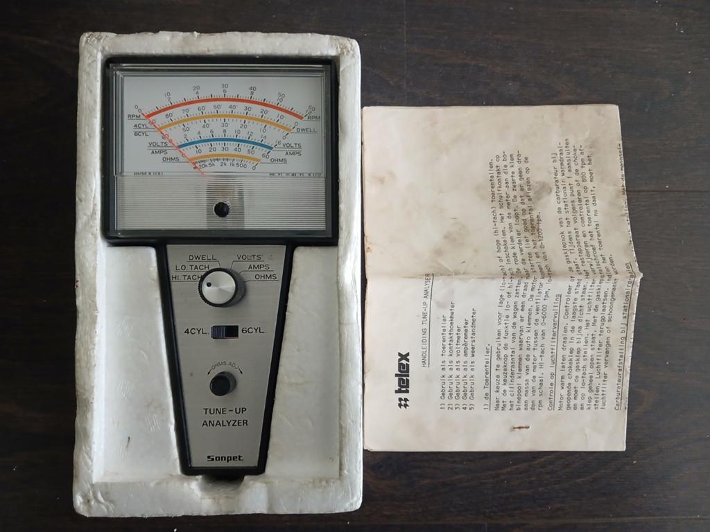 Sanpet Tune-Up Analyzer - Motor Analyse Apparaat, Ophalen of Verzenden, Gebruikt