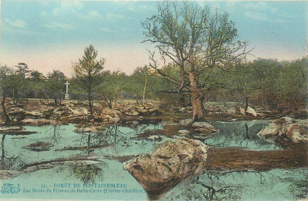 701-471-007 Fontainebleau, Verzenden, Voor 1920, Frankrijk