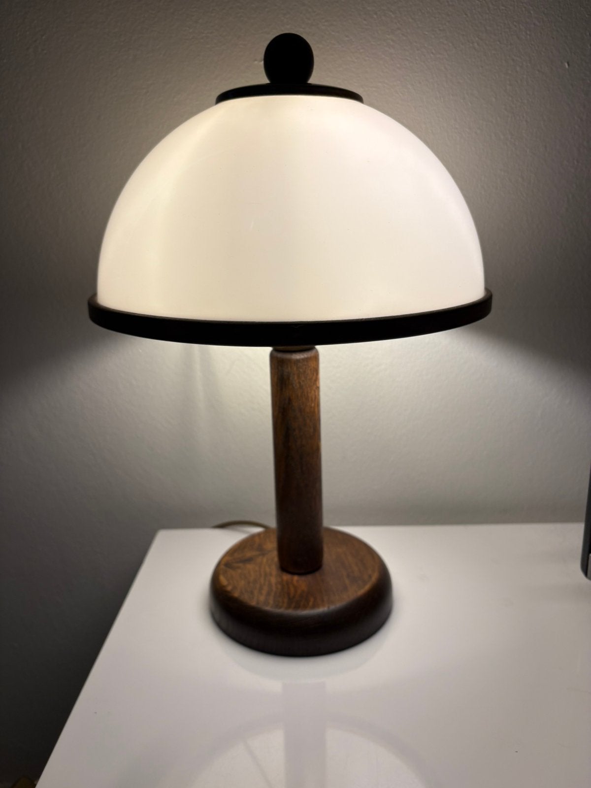 Vintage Steinhauer mushroom lamp 38 cm, Ophalen of Verzenden
