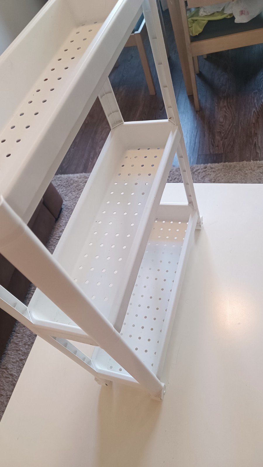 IKEA VESKEN roltafel/opbergrek, Ophalen, Zo goed als nieuw