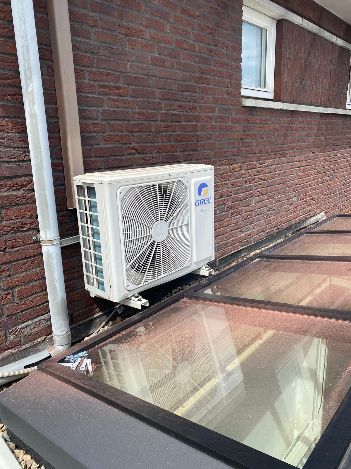 Gree Fairy airco 3,5 kW uit 2019, Ophalen, Gebruikt, Minder dan 60 m³, Koelen en Ontvochtigen
