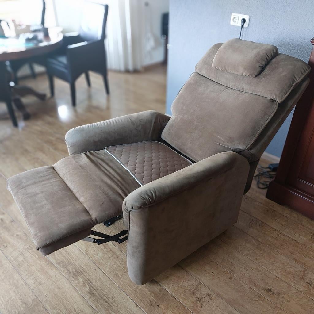 Sta op stoel / relaxfauteuil - Bruin, Ophalen, Gebruikt, Bruin, Comfortabel, Klassiek