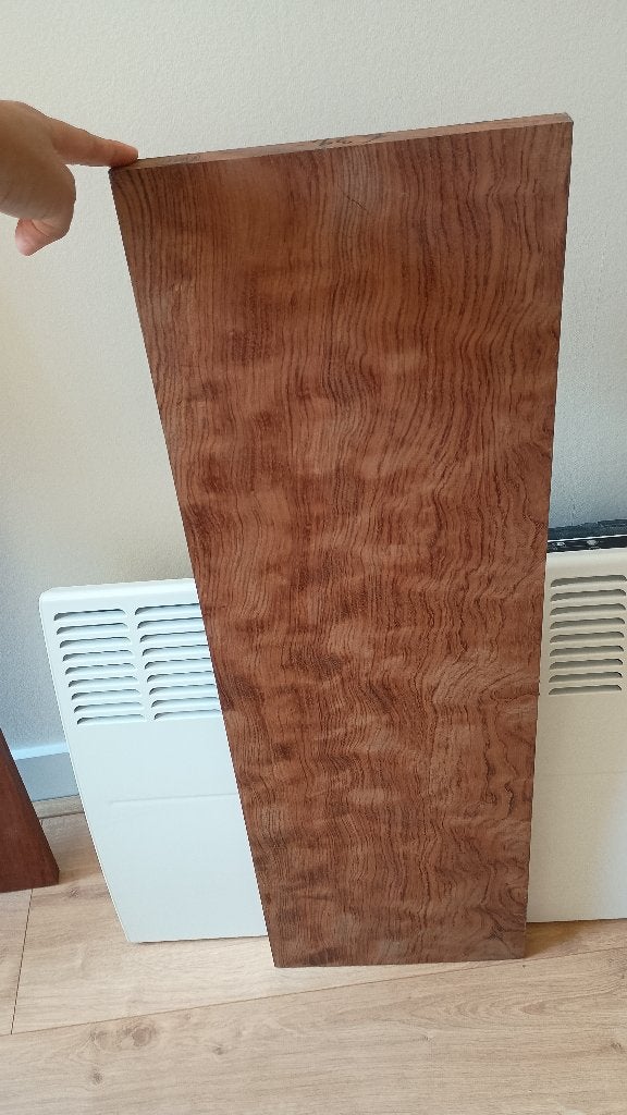 Bubinga plank, Ophalen, Minder dan 25 mm, Plank, Minder dan 200 cm