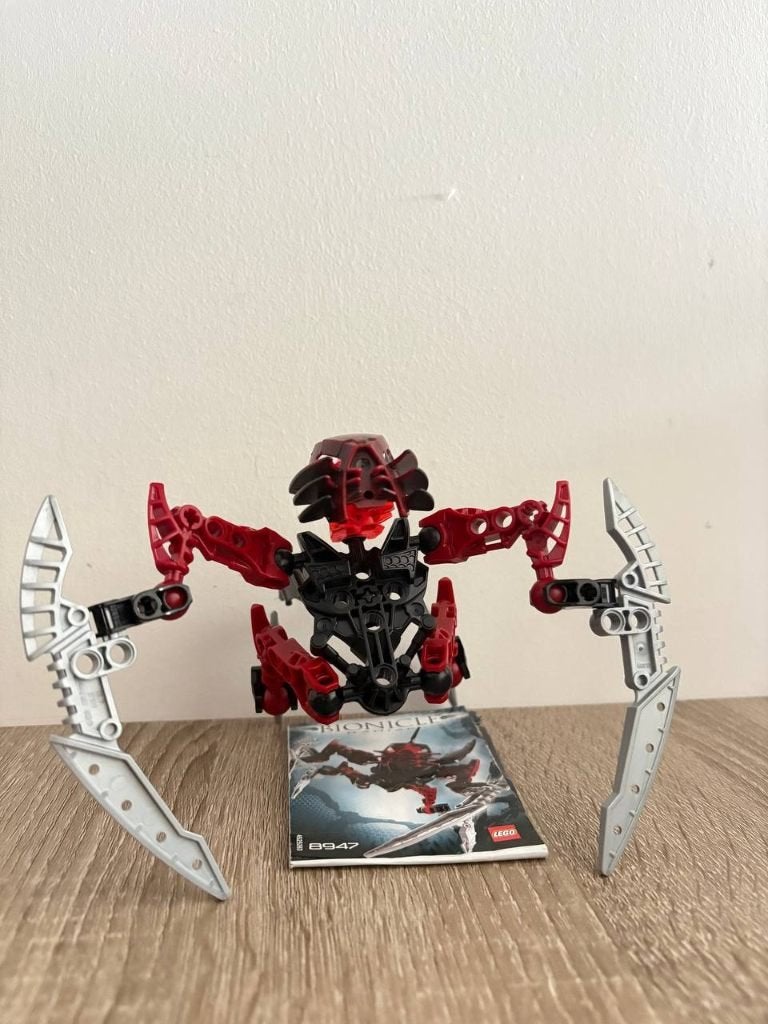 Lego Bionicle 8947 Radiak, Bionicle, Lego, Inclusief instructies, Ophalen of Verzenden