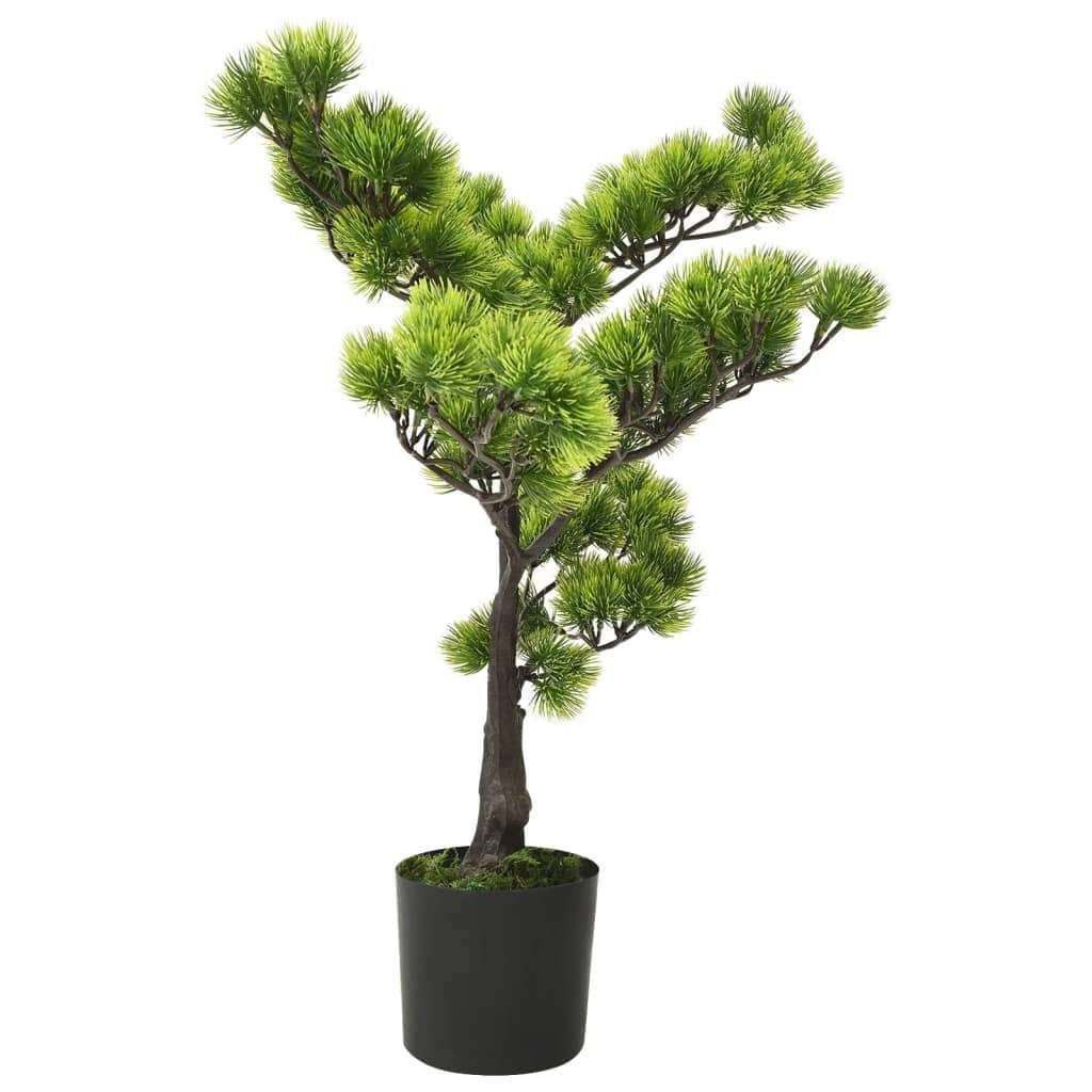 Kunstboom kunstplant kunst pinus bonsai 60cm GRATIS BEZORGD!, Binnen, Groen, Verzenden, Onderhoudsvrij
