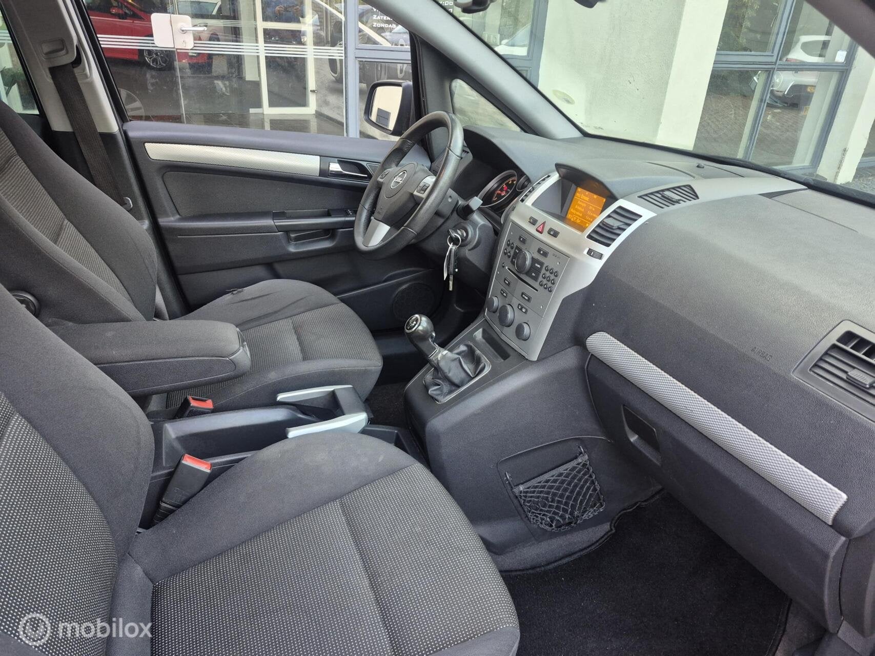 Opel Zafira 1.8 Selection 2010|7persoons|Airco|Cruise, Auto's, Stof, 4 cilinders, Elektrische ramen, 750 kg