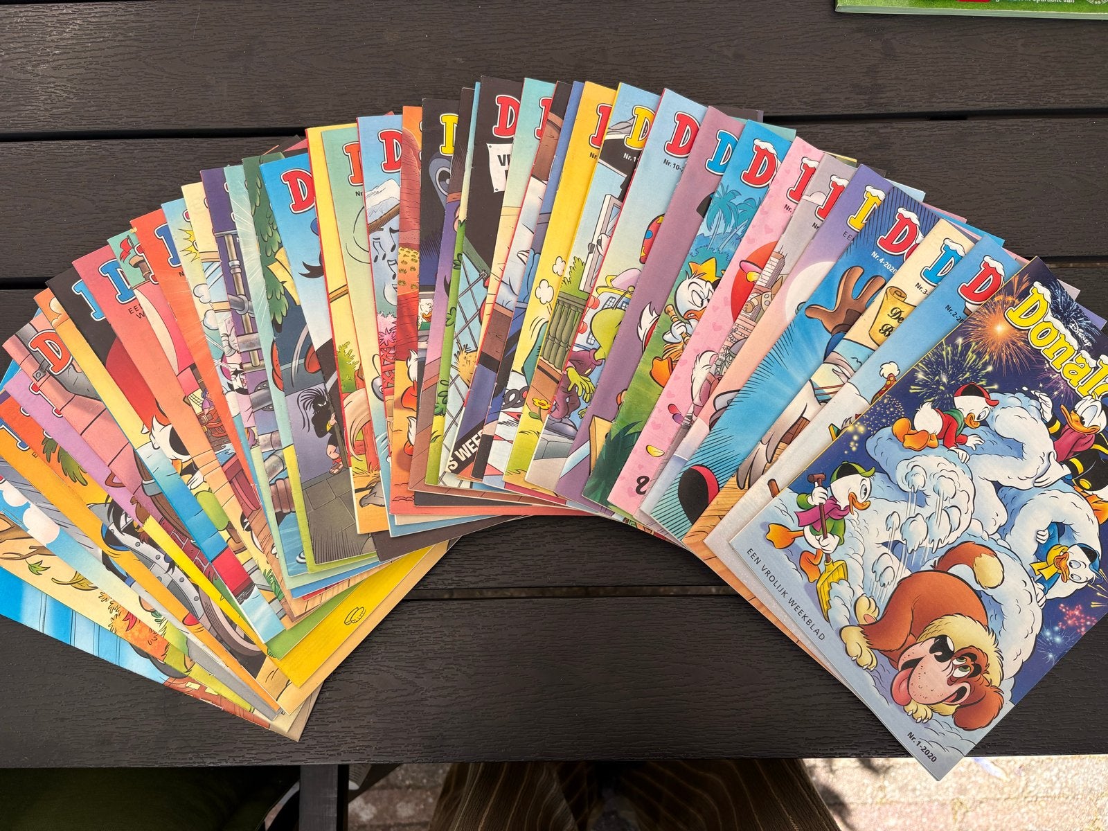 Grote collectie Donald Duck weekbladen en specials, Meerdere stripboeken, Ophalen, Gelezen