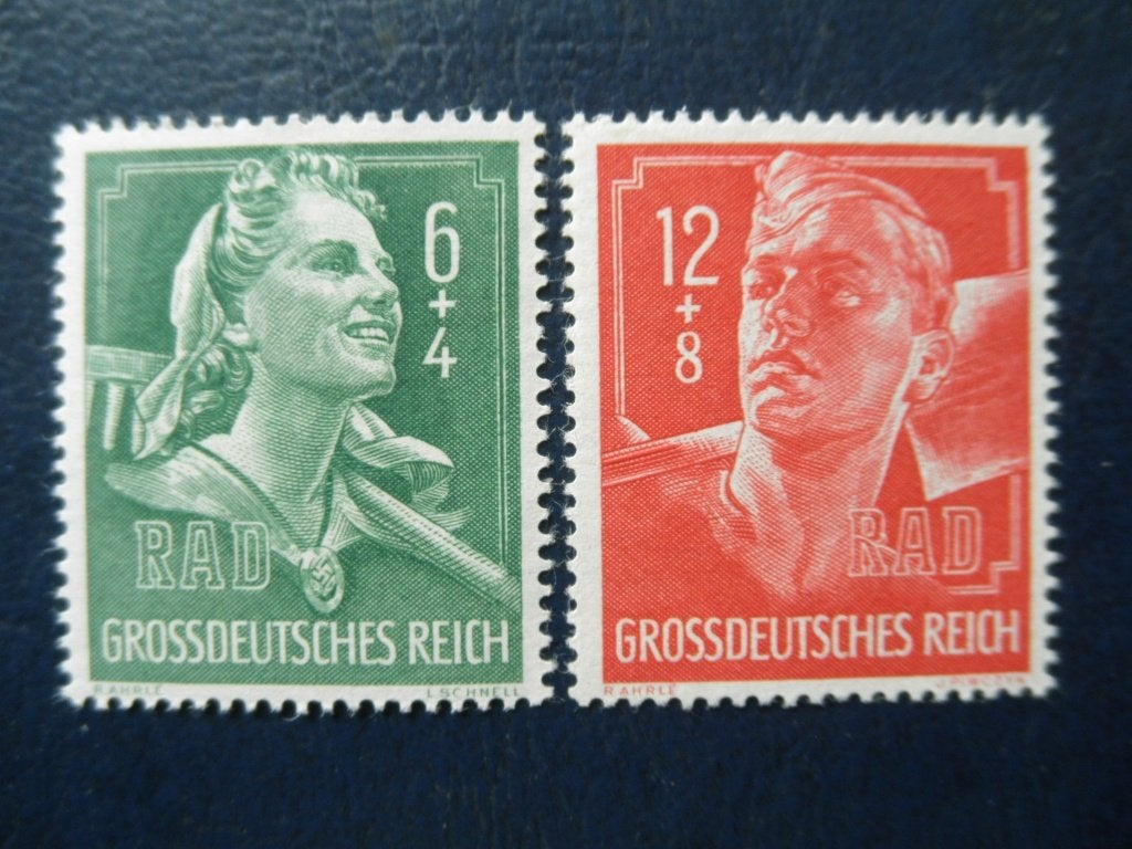 Postzeg. Deutsches Reich 1944 arbeidsdienst- cw. 1,00 pf., Ophalen of Verzenden, Duitse Keizerrijk, Postfris