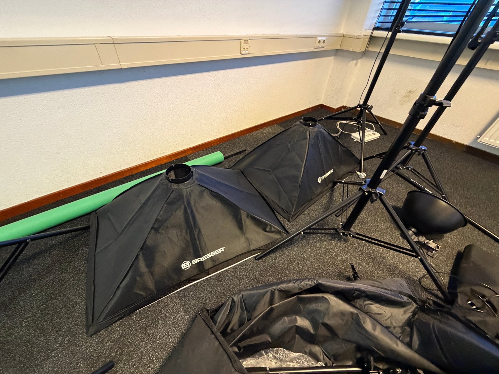 Komplete set studio lampen Bresser, Ophalen of Verzenden, Zo goed als nieuw, Lamp of Flitsset