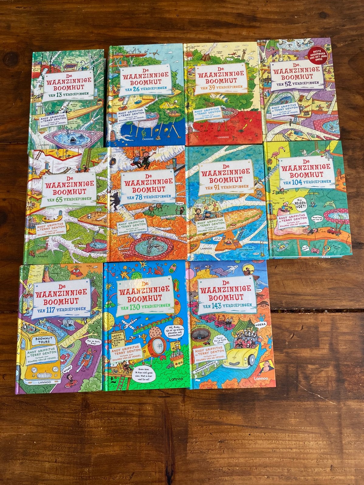 De waanzinnige boomhut deel 1 t/m 11, Boeken, Ophalen of Verzenden, Zo goed als nieuw