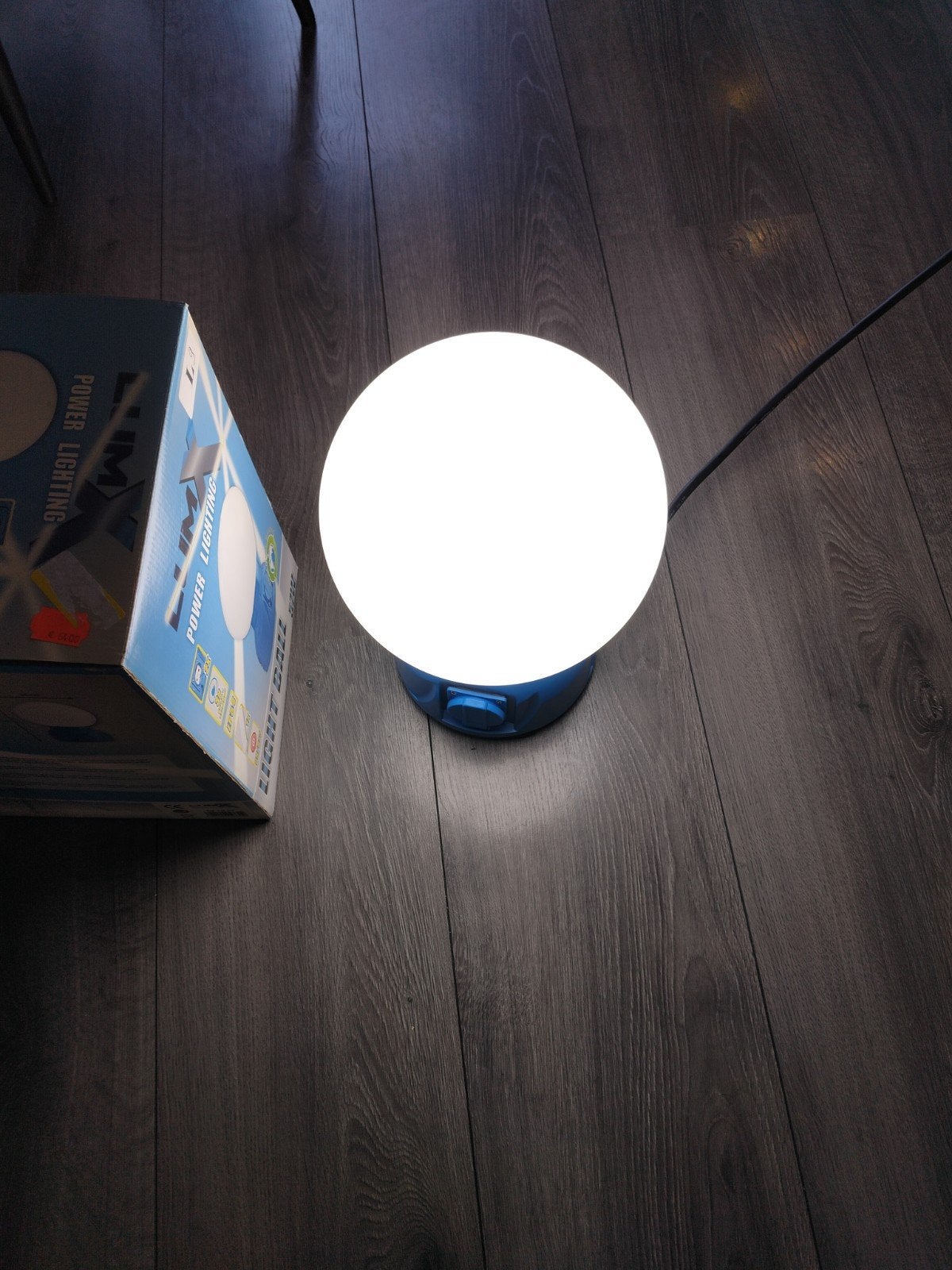 Werklamp bolvorm nieuw, Ophalen of Verzenden, Nieuw, Minder dan 600 watt