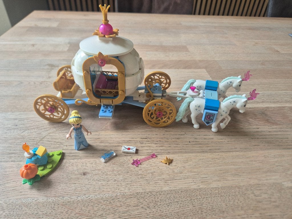 Assepoester lego disney 43192, Gebruikt, Lego, Ophalen of Verzenden, Disney