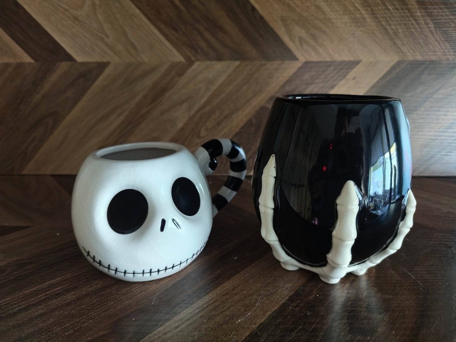The Nightmare Before Christmas mokken - Jack Skellington, Ophalen of Verzenden, Steen/keramiek, Meerkleurig, Overige merken