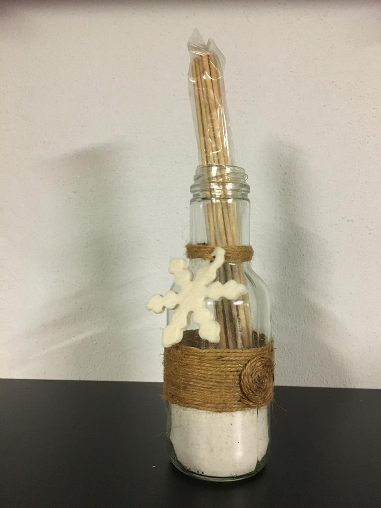 Gepimpte fles met wierook, Ophalen of Verzenden, Zo goed als nieuw