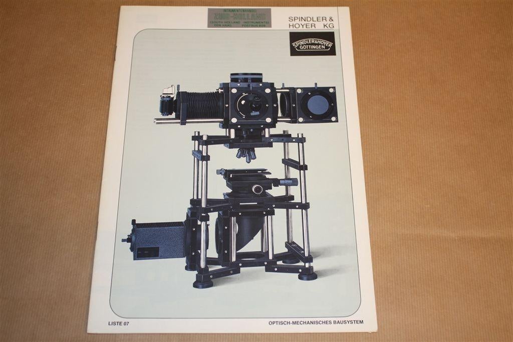 Spindler & Hoyer Optisch-Mechanisches Bausystem 1974, Ophalen of Verzenden, Zo goed als nieuw, Bouwkunde
