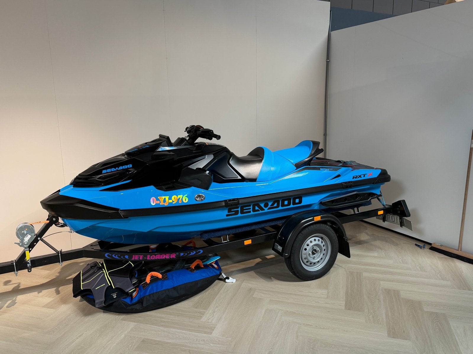 Sea-Doo RXT-X 325 Gulfstream Blue Compleet pakket, Watersport en Boten, Jetski's en Waterscooters, Ophalen, Zo goed als nieuw
