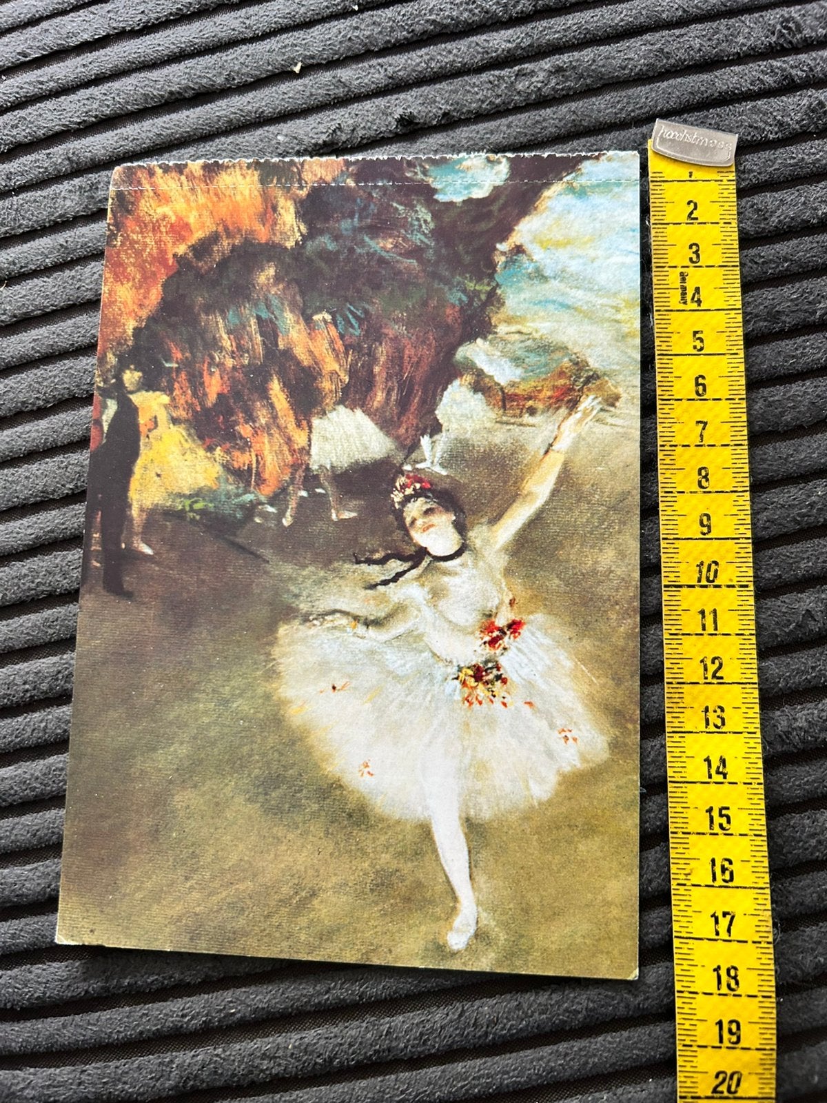 Grotere kunstkaart Degas Dancer, Ophalen of Verzenden, 1980 tot heden